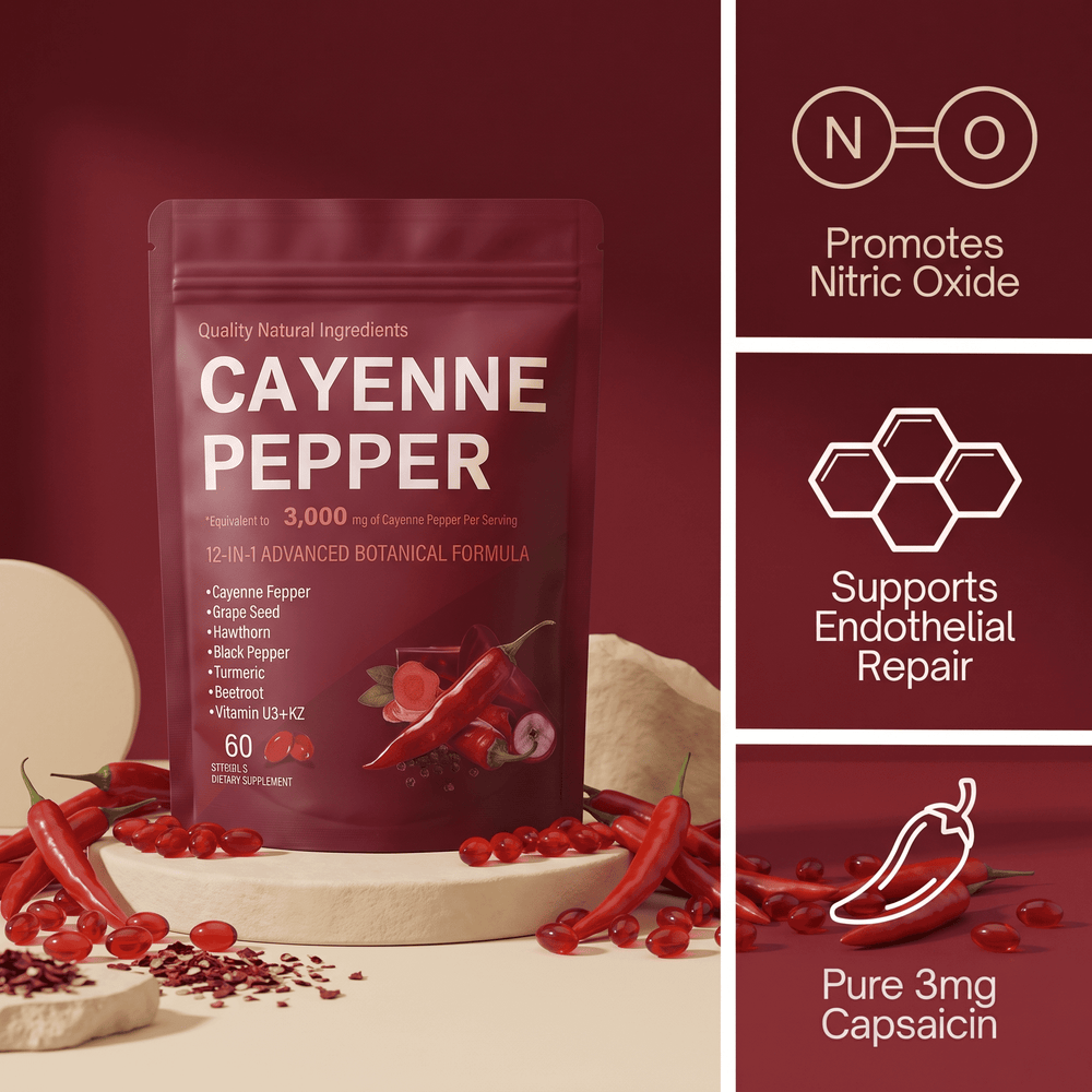 Capsaicin+ | Cayenne Pepper Softgels